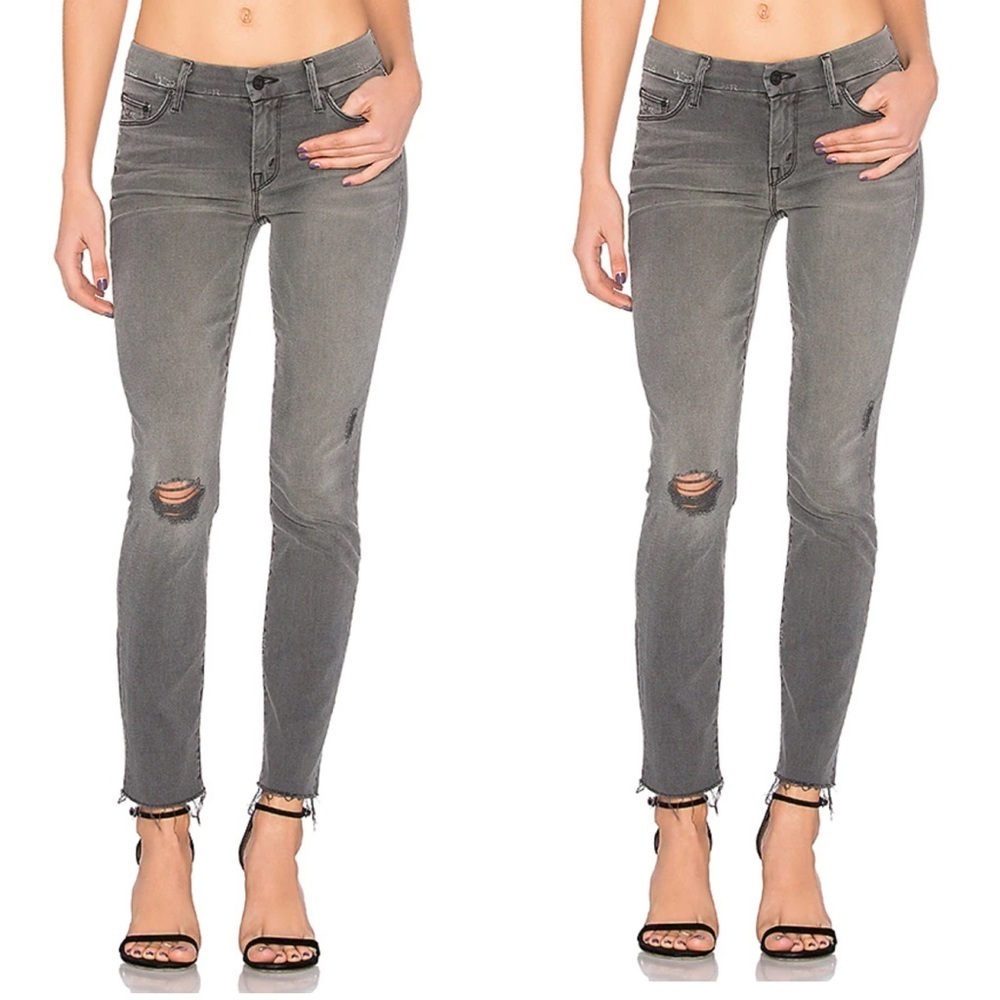 Mother Looker Ankle Fray Last Chance Saloon Jeans